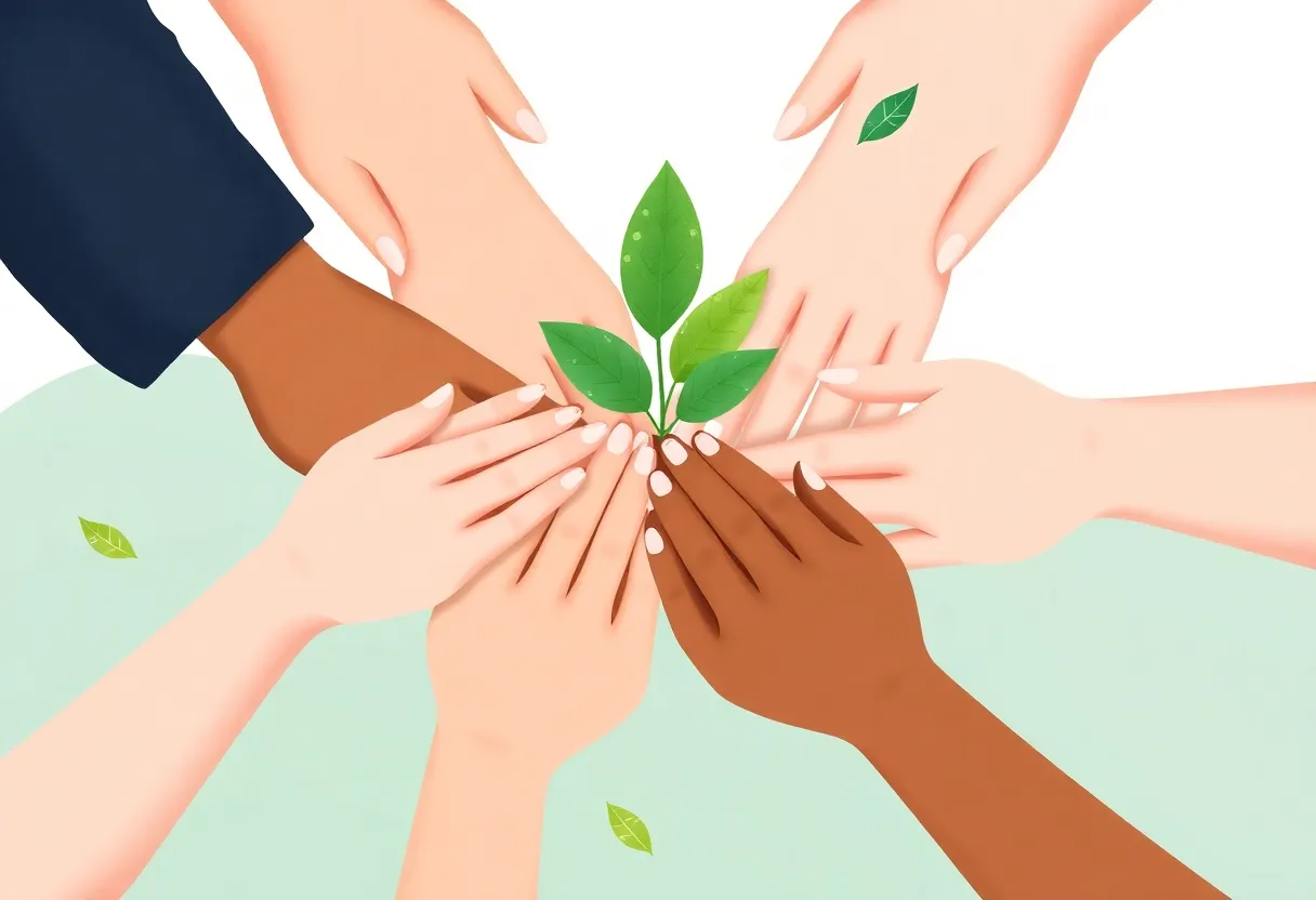 Sensibilisation à la communauté pour le nettoyage écologique à Douala avec Camer Clean