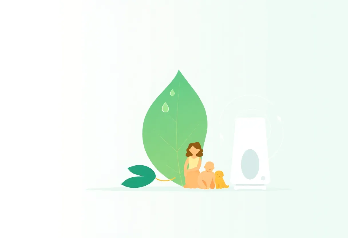 Illustration des avantages du nettoyage écologique avec Camer Clean et produits durables