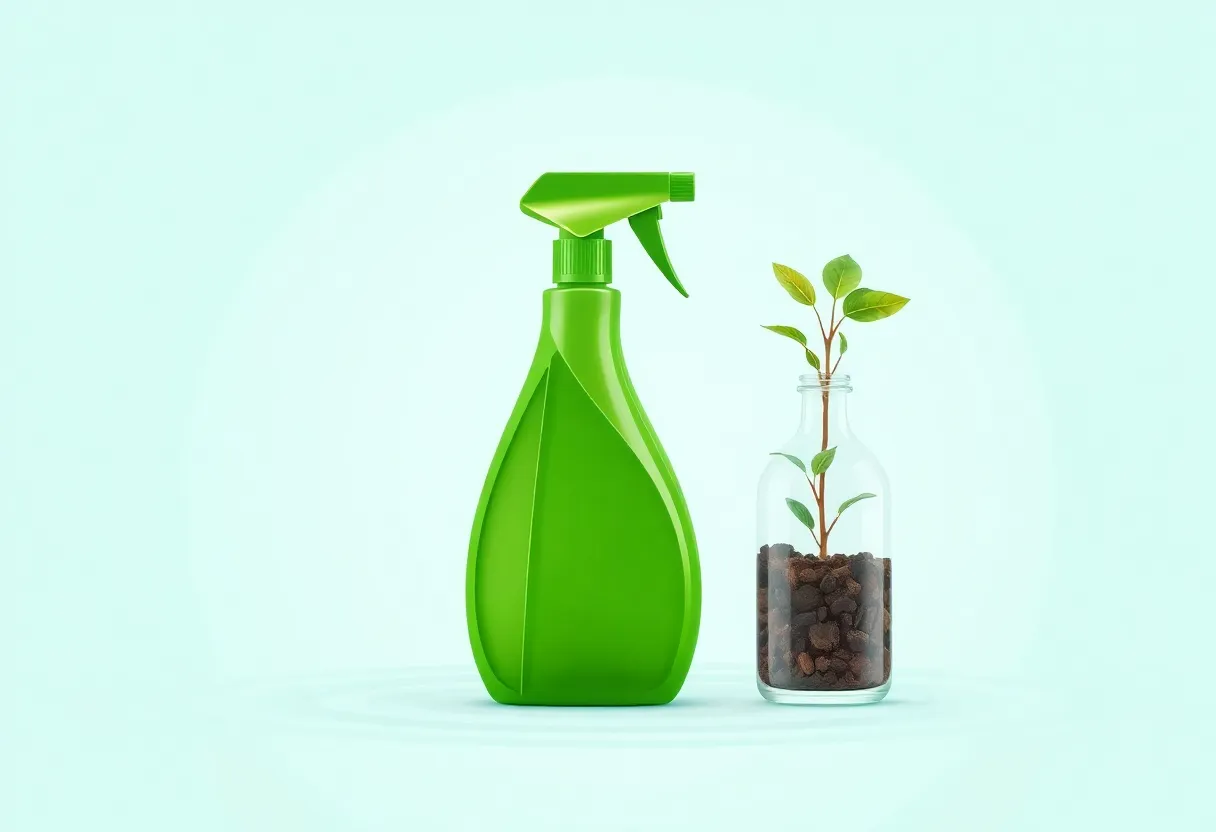Produits nettoyants éco-amicaux Camer Clean pour un nettoyage écologique et durable