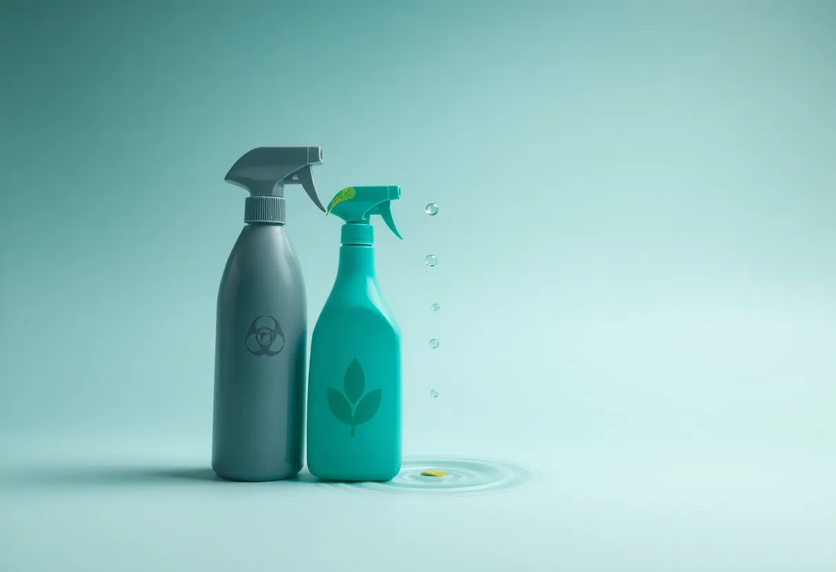 Comparaison des produits de nettoyage écologiques et conventionnels pour un entretien écoresponsable