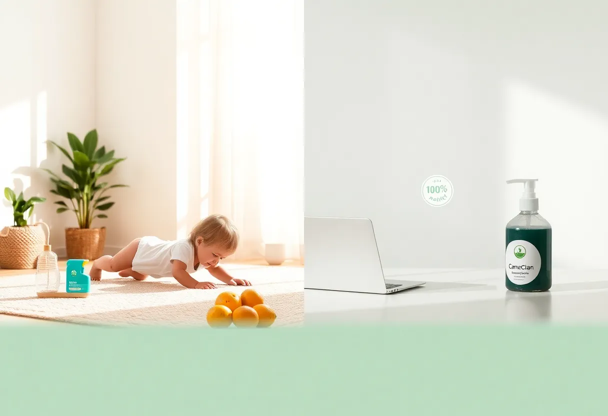 Nettoyage vert écologique par Camer Clean pour familles et entreprises